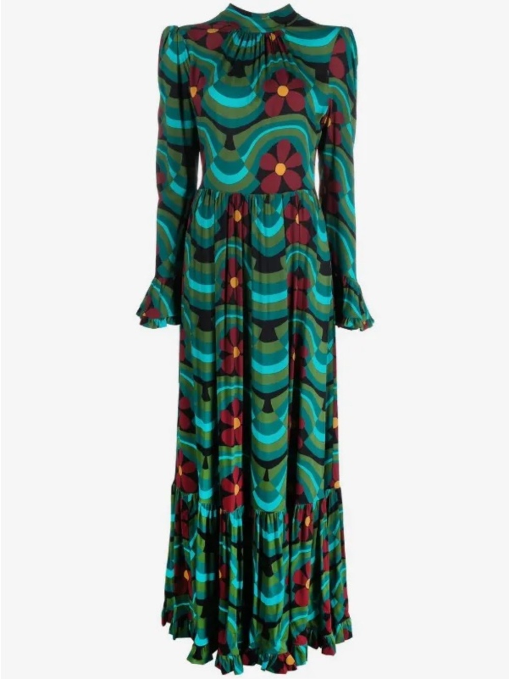 LA DoubleJ Visconti Ashbury Maxi Dress